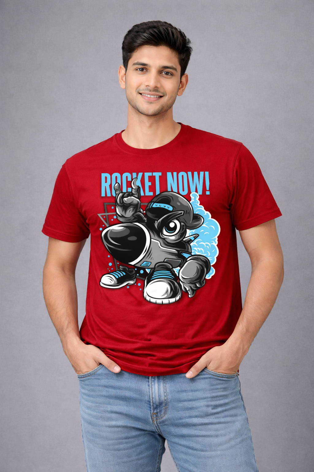 BeSpoken™ | Men’s Rocket Now! Graphic T-Shirt