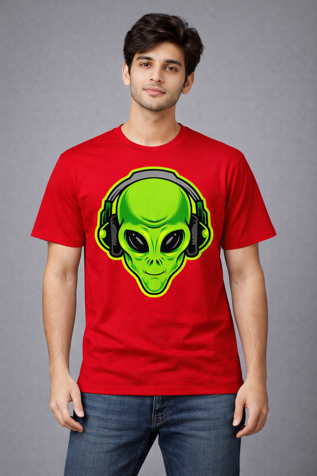 BeSpoken™ | Men’s Alien Frequency Graphic T-Shirt