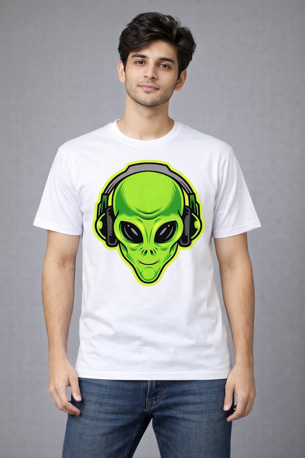 BeSpoken™ | Men’s Alien Frequency Graphic T-Shirt