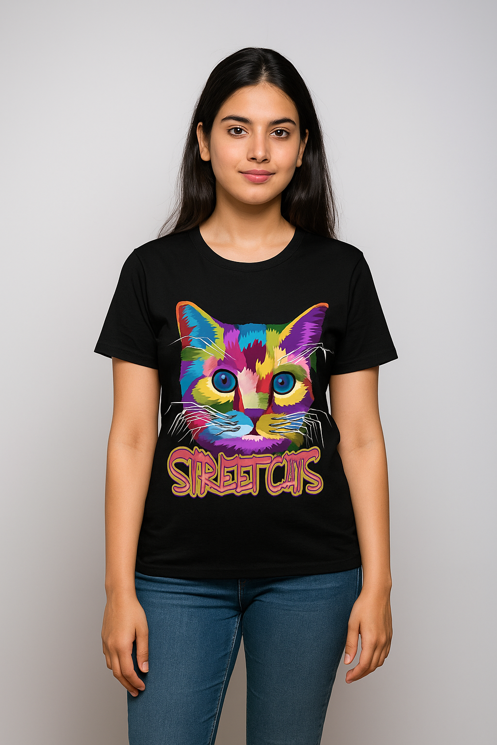 BeSpoken™ | Women’s Street Cats Graphic Tee