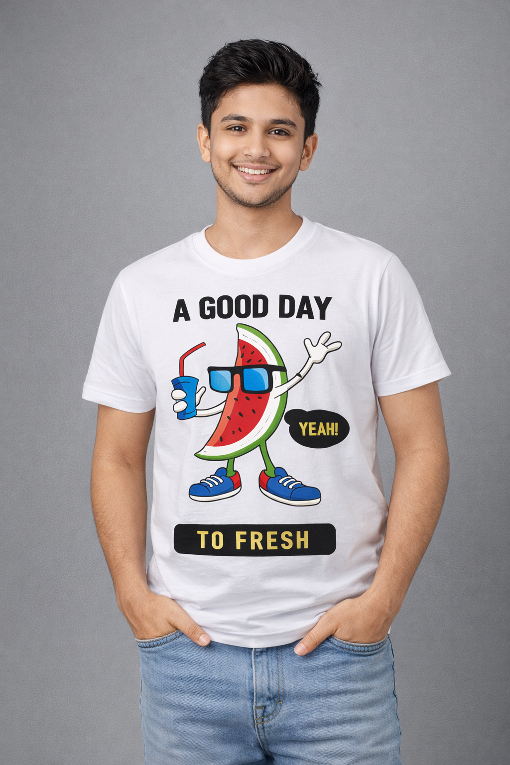 BeSpoken™ | Men’s A Good Day to Fresh Graphic T-Shirt