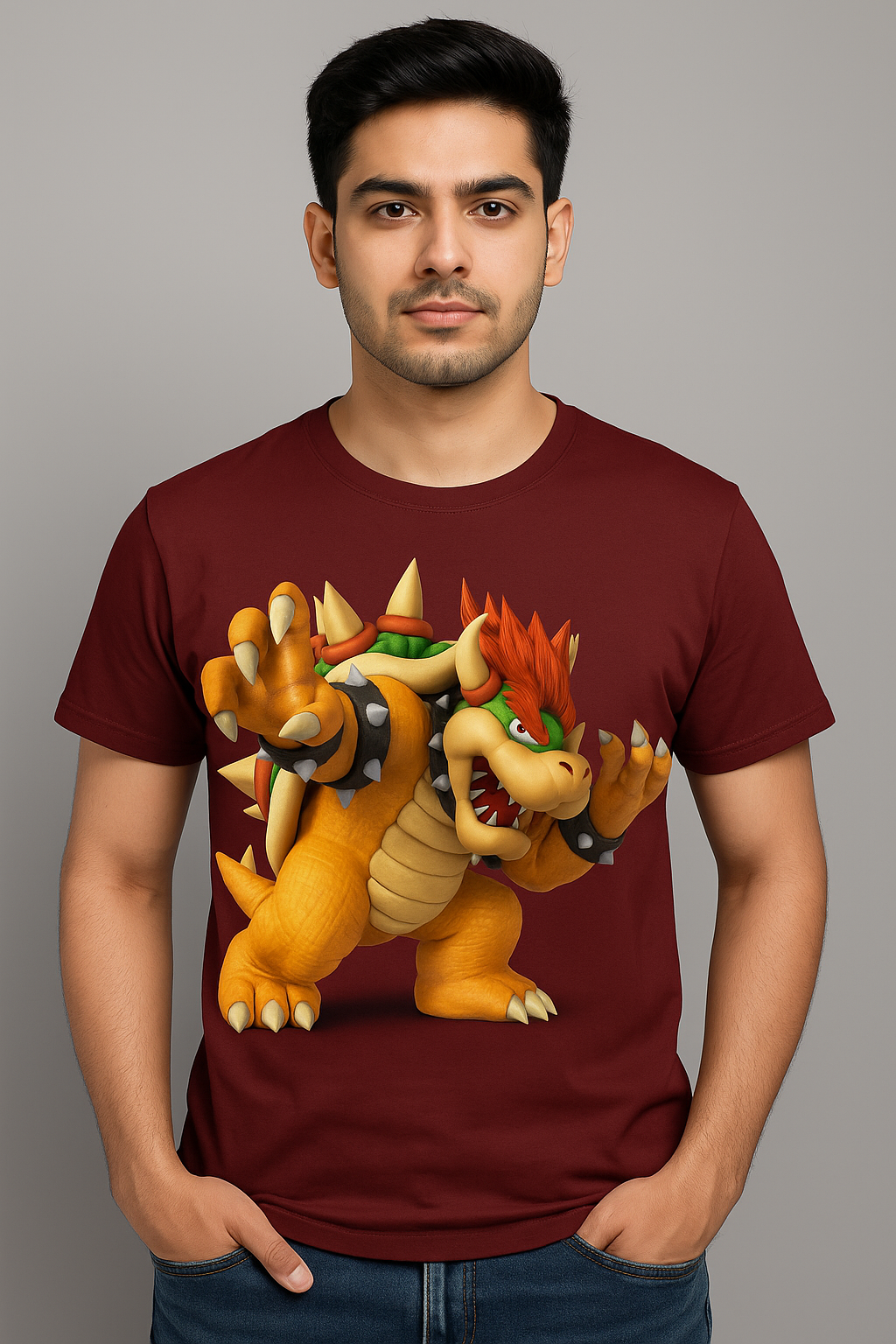 BeSpoken™ | Men’s Fire King Gaming Graphic T-Shirt
