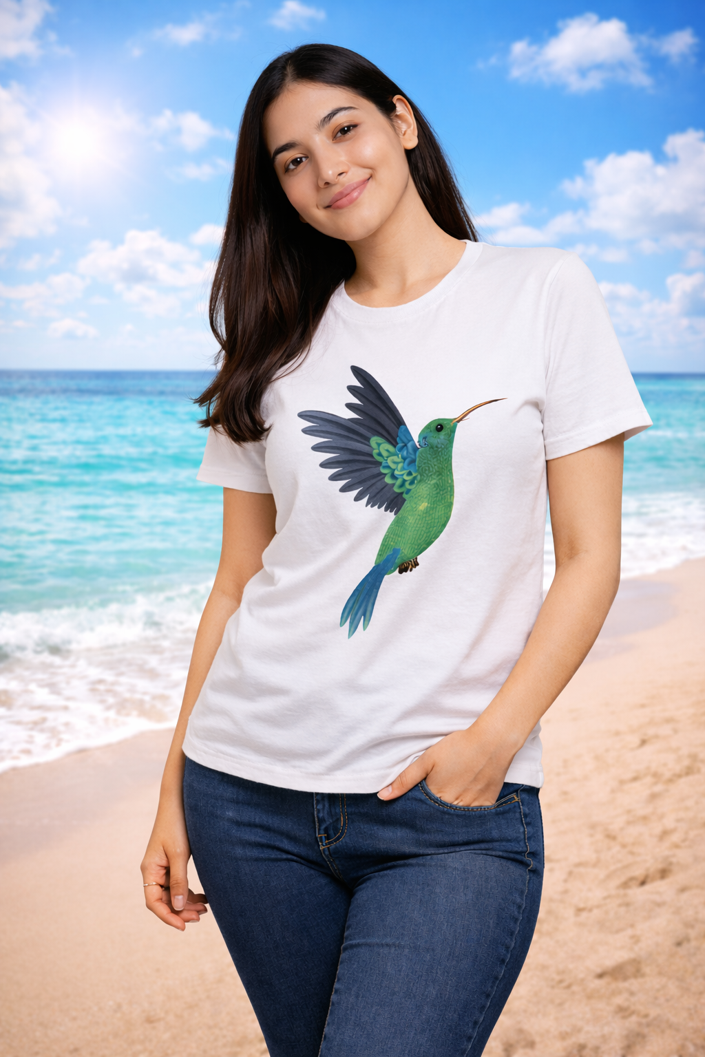 BeSpoken™ | Women’s Humming Freedom Graphic Tee