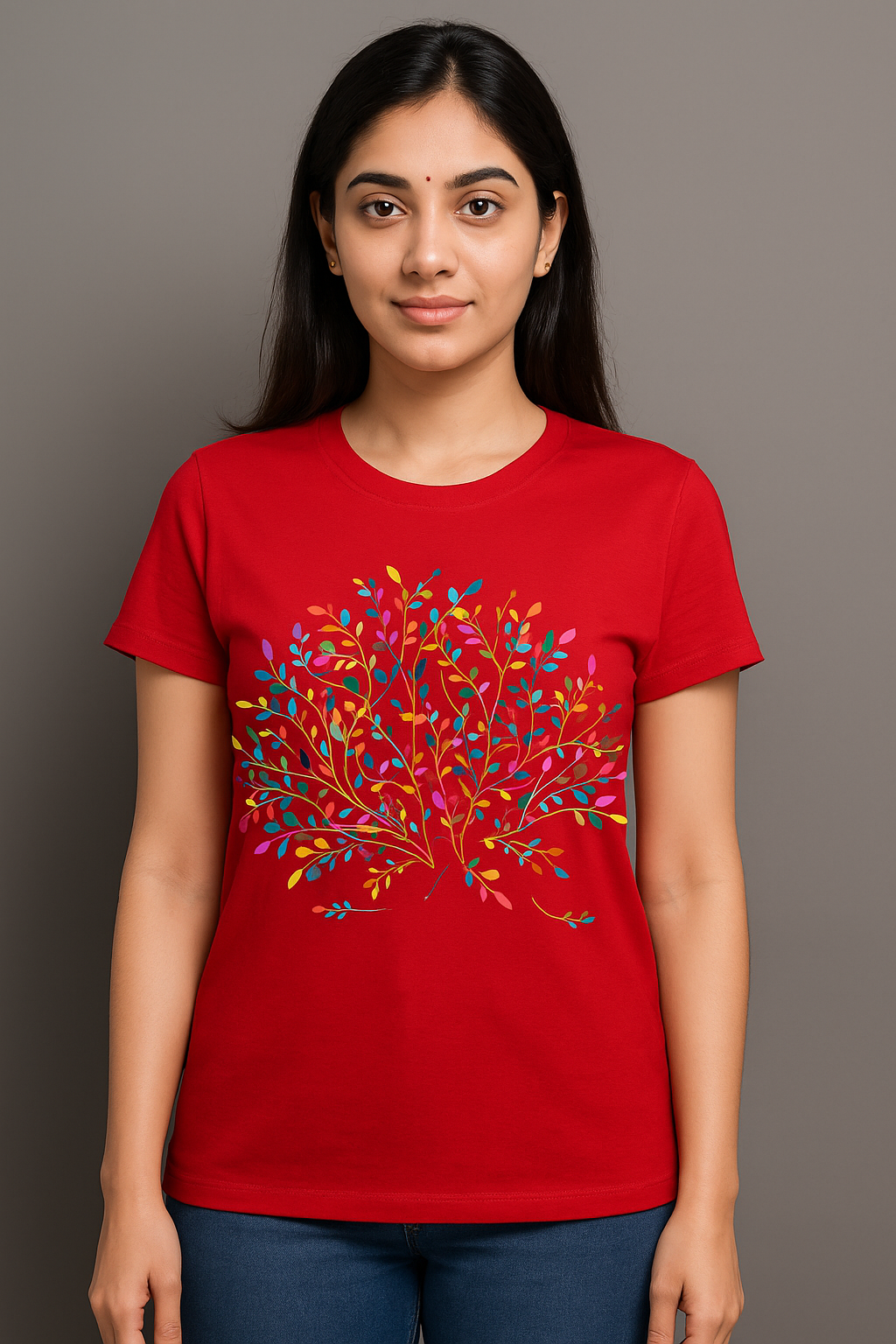 BeSpoken™ | Women’s Tree of Colors Graphic Tee