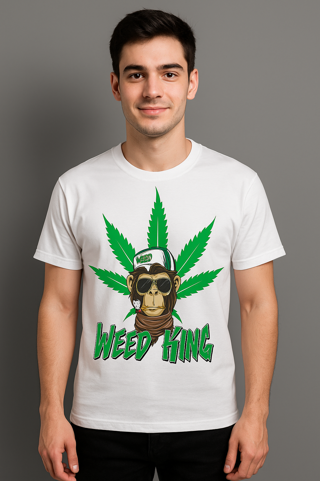 BeSpoken™ | Men’s Weed King Graphic T-Shirt