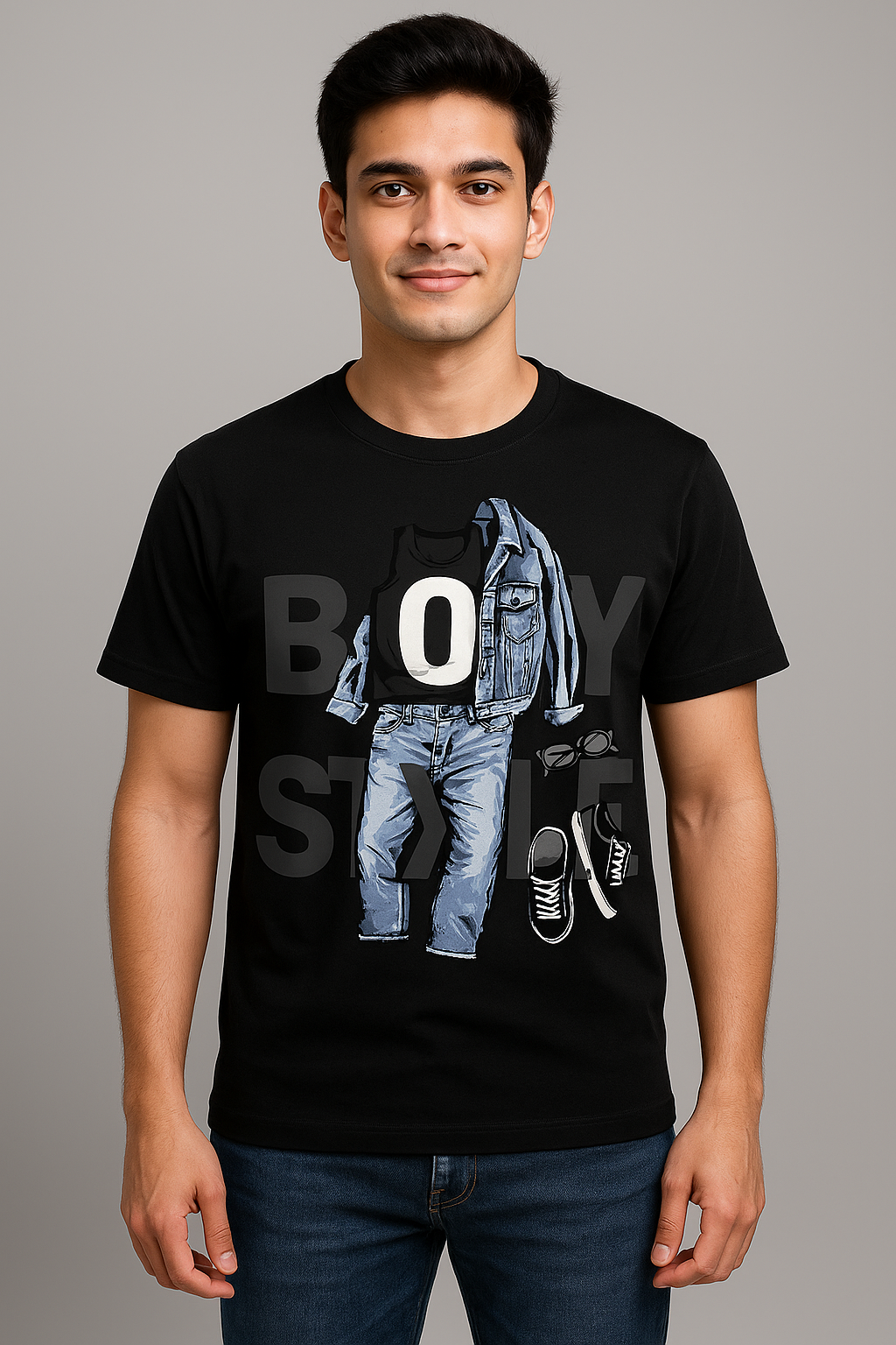 BeSpoken™ | Men’s Boy Style Graphic T-Shirt