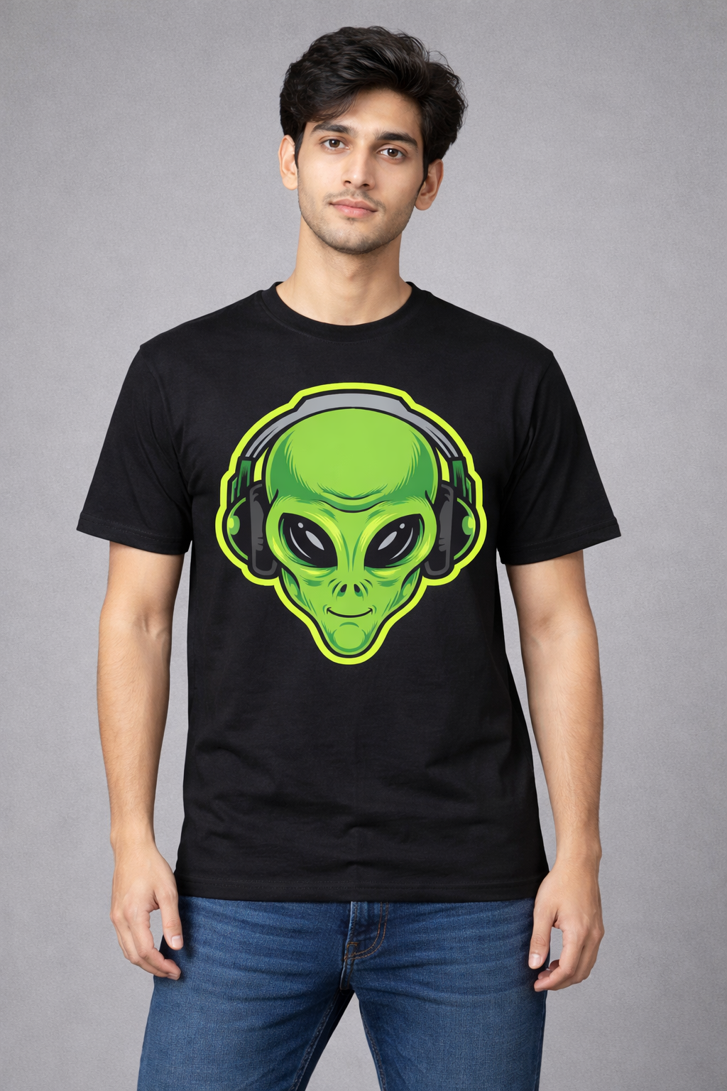 BeSpoken™ | Men’s Alien Frequency Graphic T-Shirt