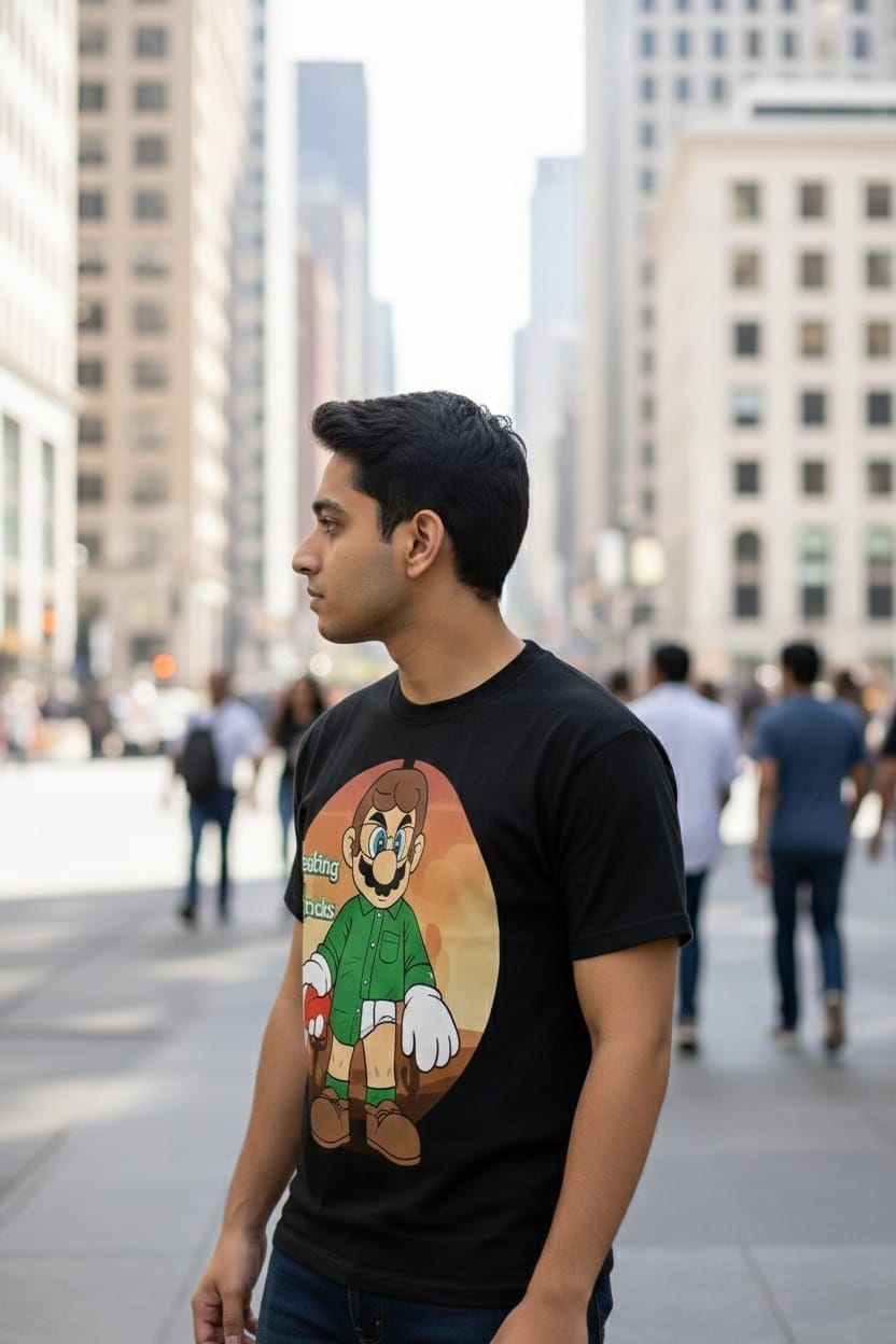 BeSpoken™ | Men’s Breaking Bricks Graphic T-Shirt