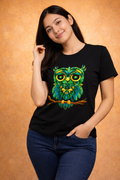 BeSpoken™ | Women’s Verdant Owl Graphic Tee