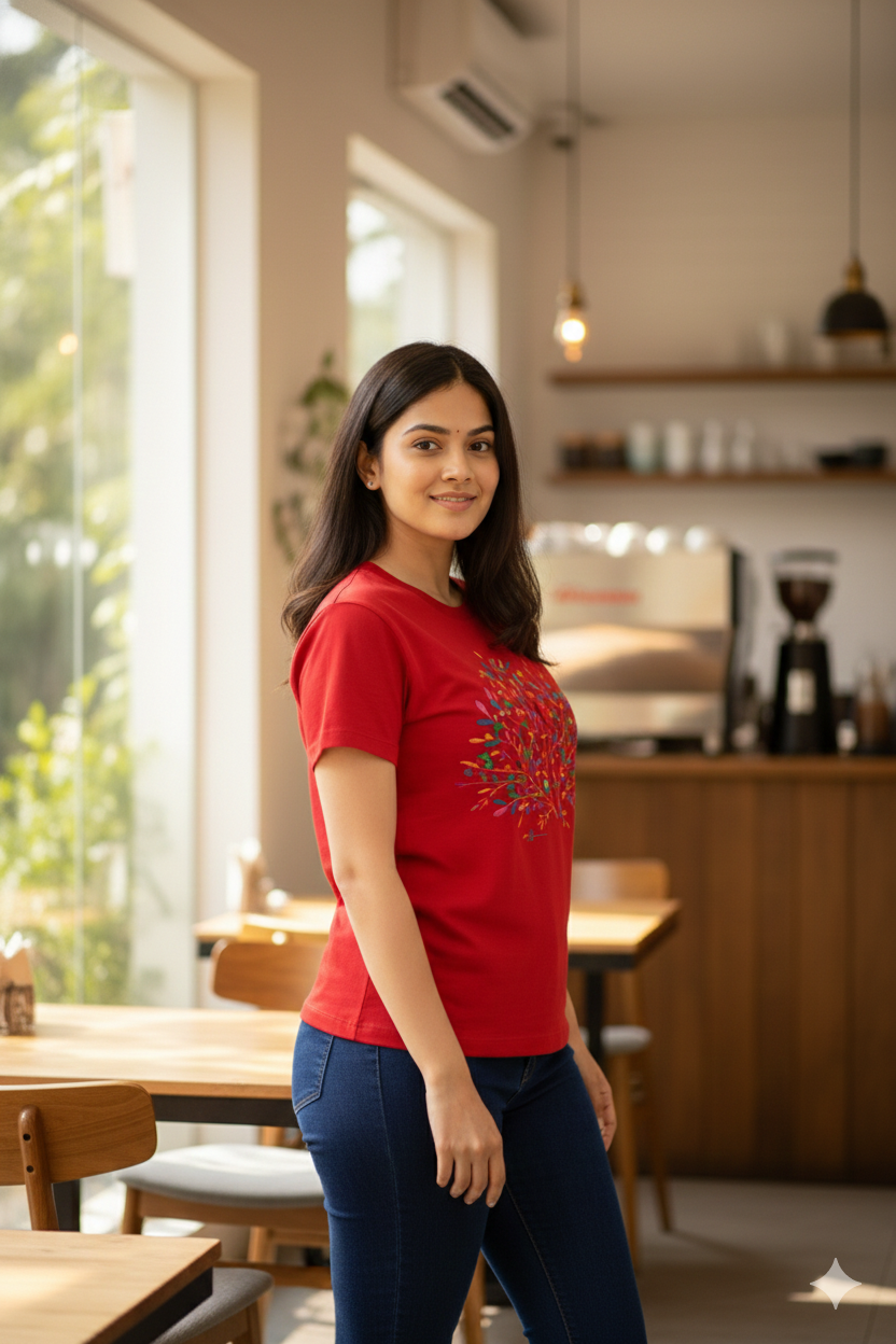 BeSpoken™ | Women’s Tree of Colors Graphic Tee