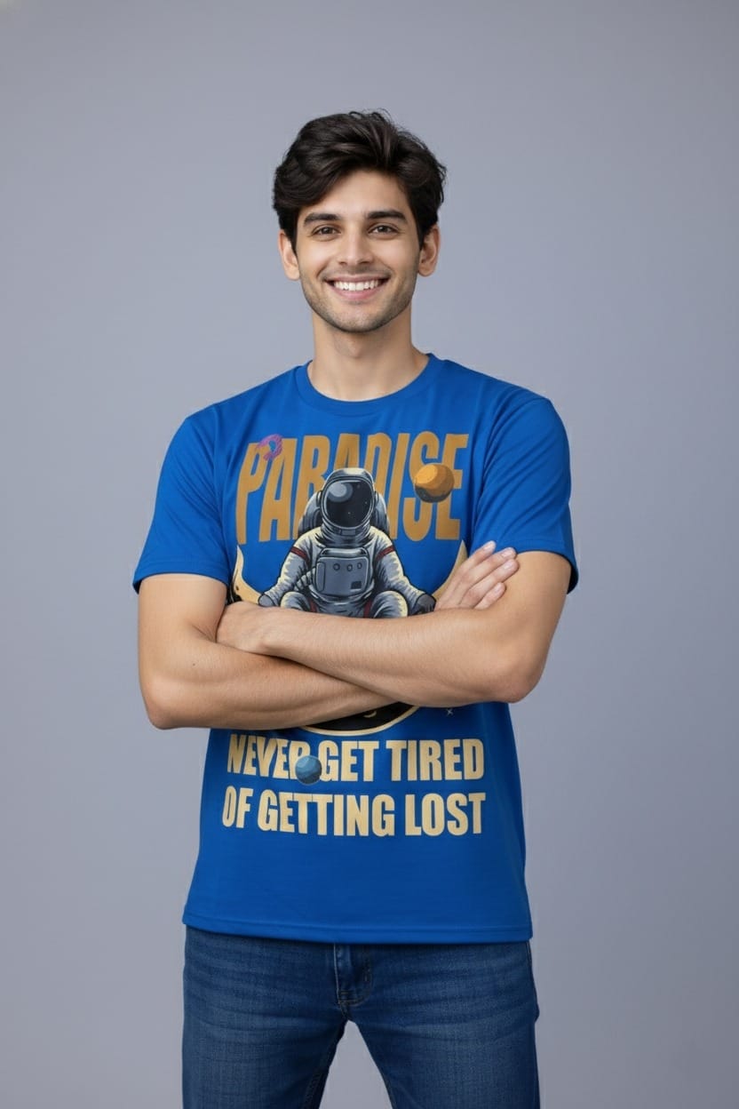 BeSpoken™ | Men’s Never Get Tired of Getting Lost Graphic T-Shirt
