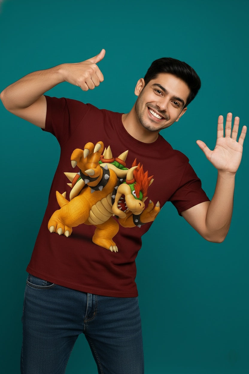 BeSpoken™ | Men’s Fire King Gaming Graphic T-Shirt