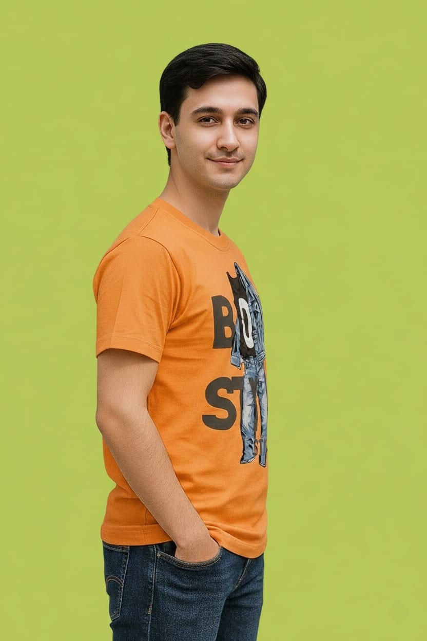 BeSpoken™ | Men’s Boy Style Graphic T-Shirt