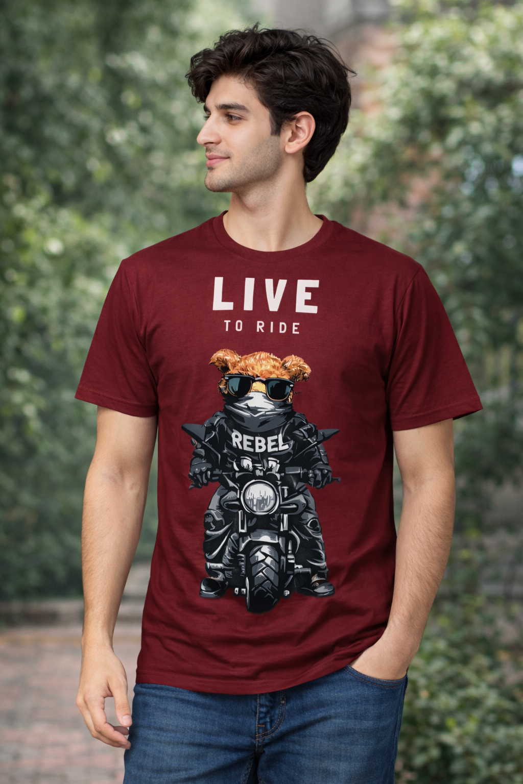 BeSpoken™ | Men’s Live to Ride Graphic T-Shirt
