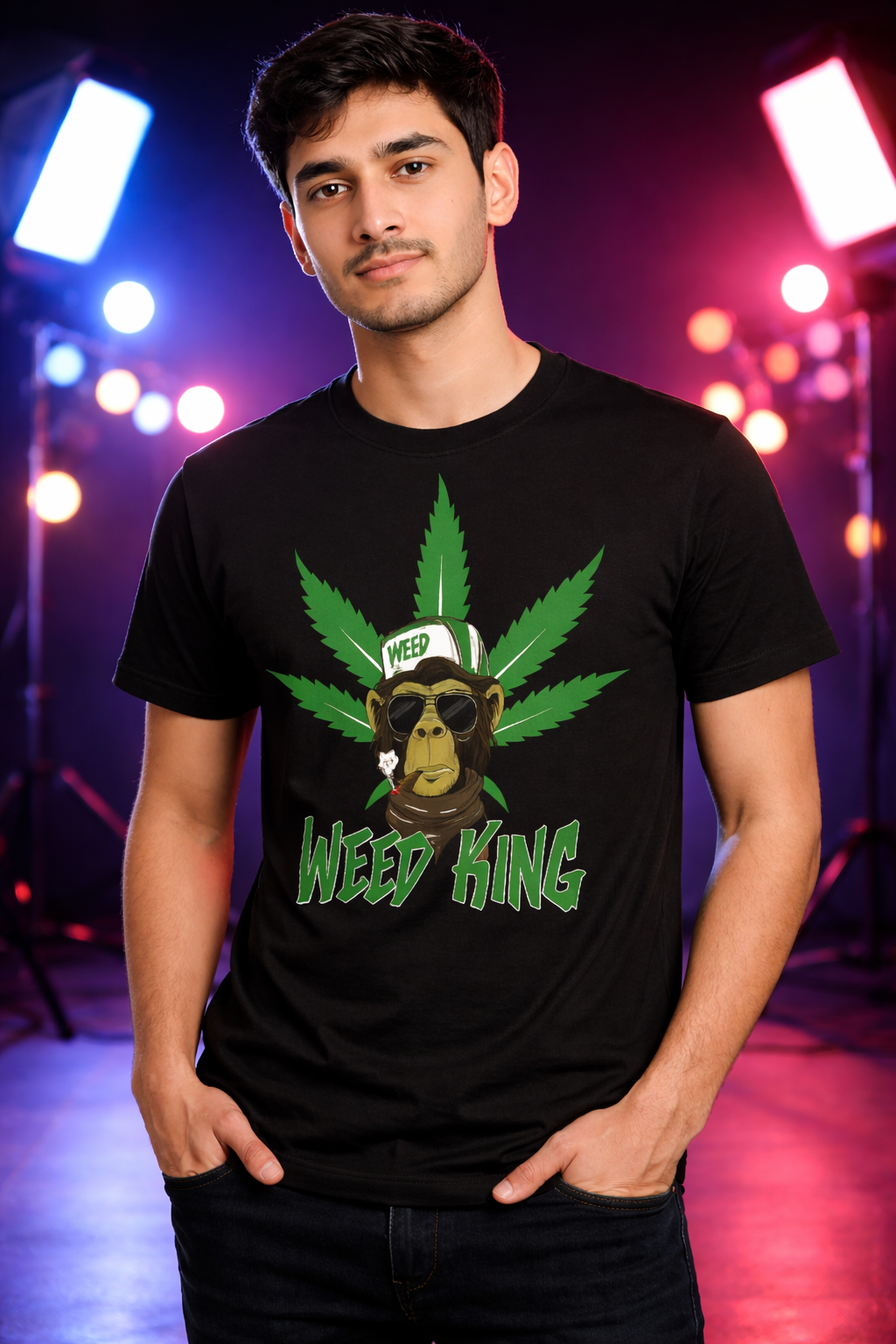 BeSpoken™ | Men’s Weed King Graphic T-Shirt