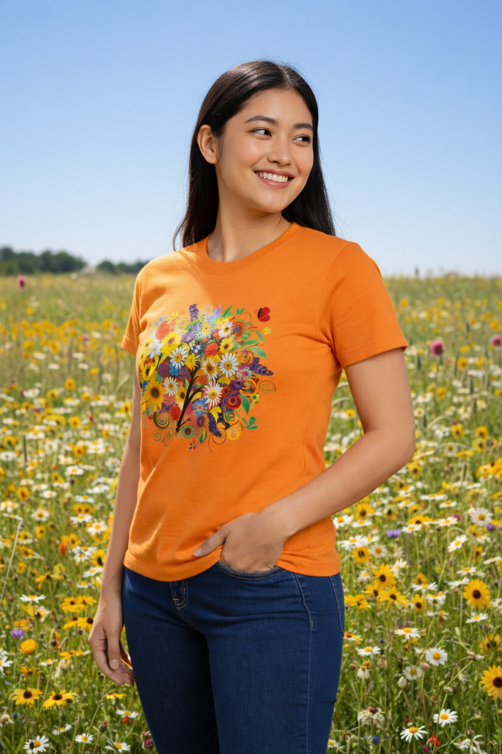 BeSpoken™ | Women’s Blooming Soul Graphic Tee