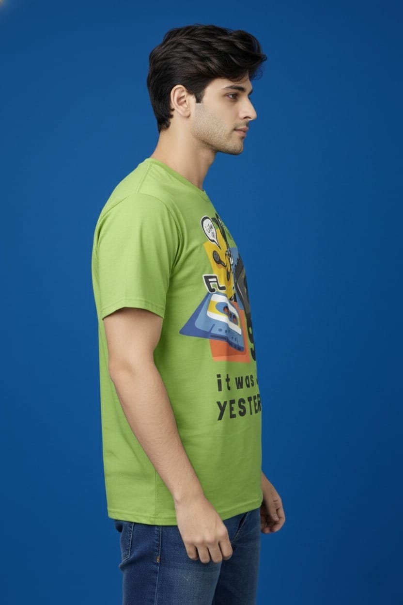 BeSpoken™ | Men’s 90’s Was Just Yesterday” Graphic T-Shirt