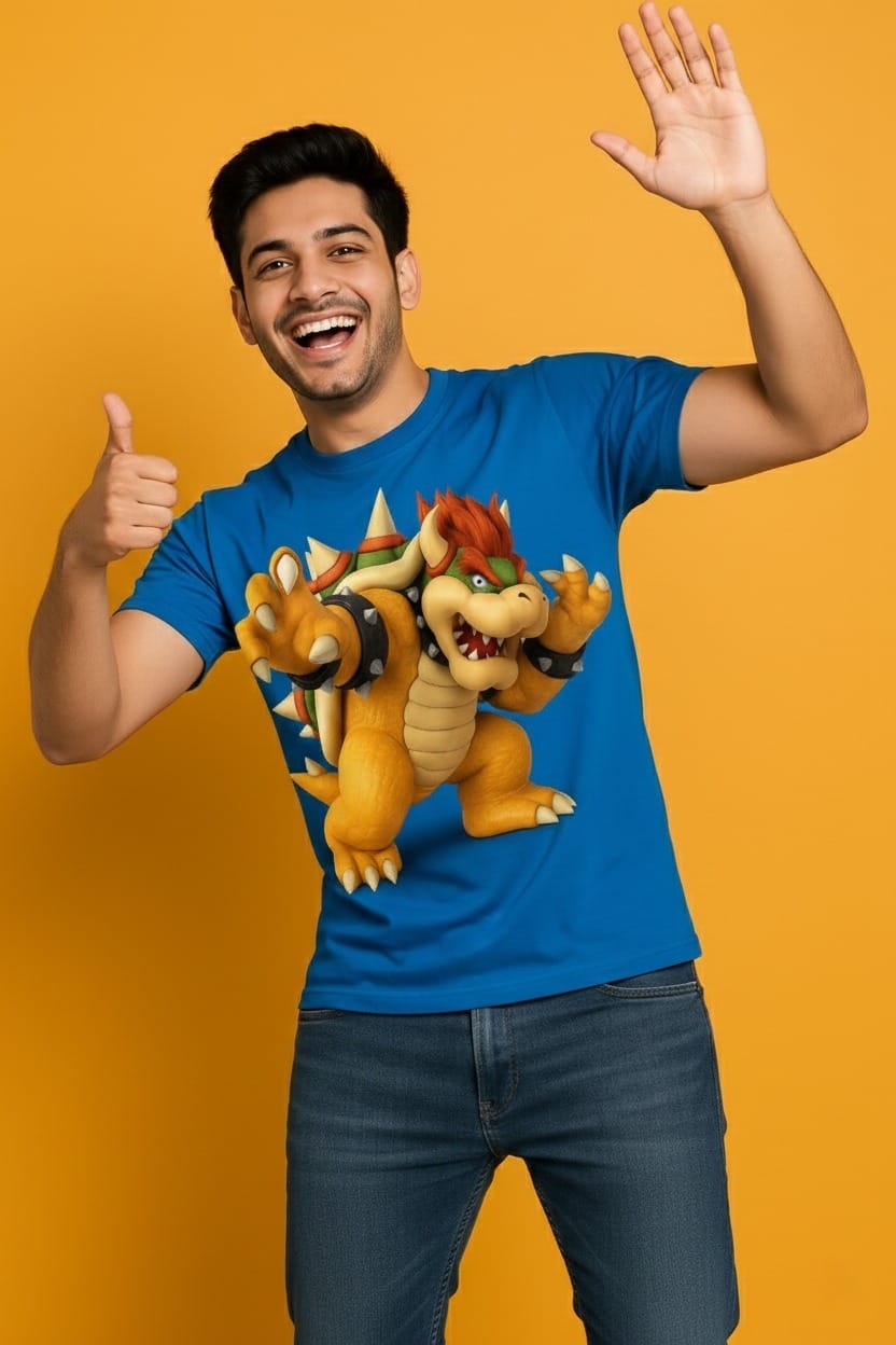 BeSpoken™ | Men’s Fire King Gaming Graphic T-Shirt