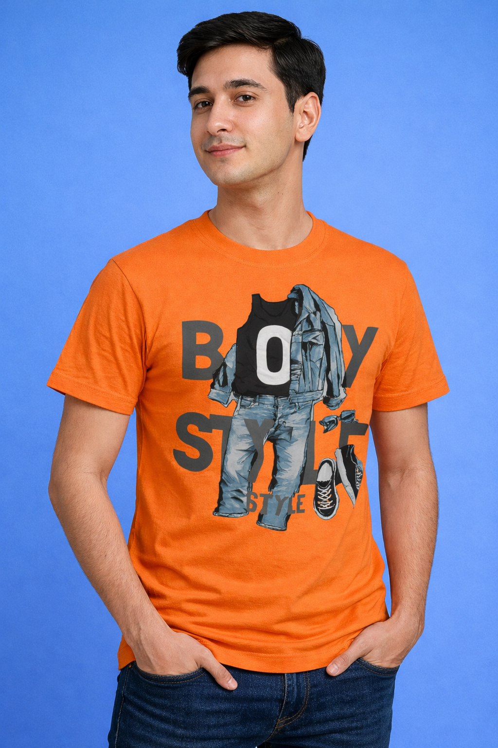 BeSpoken™ | Men’s Boy Style Graphic T-Shirt