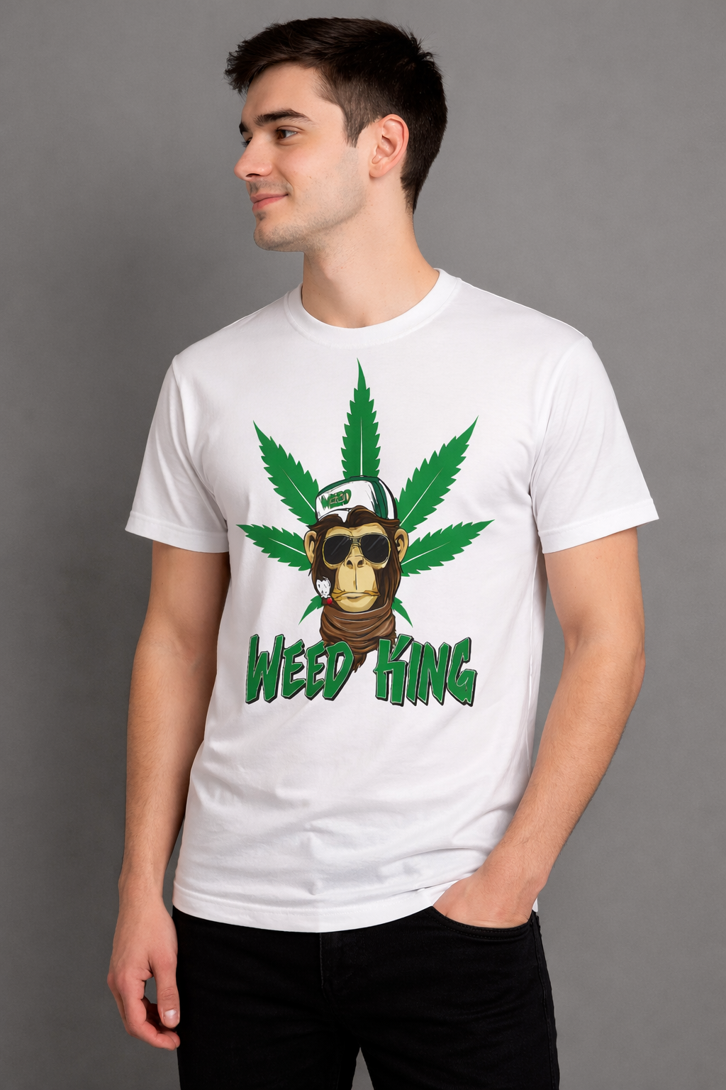 BeSpoken™ | Men’s Weed King Graphic T-Shirt