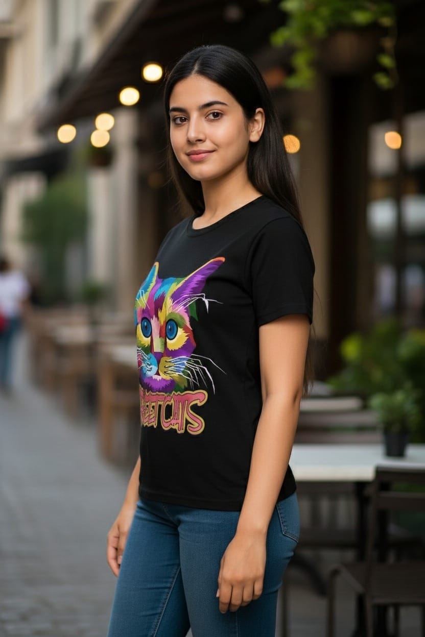 BeSpoken™ | Women’s Street Cats Graphic Tee