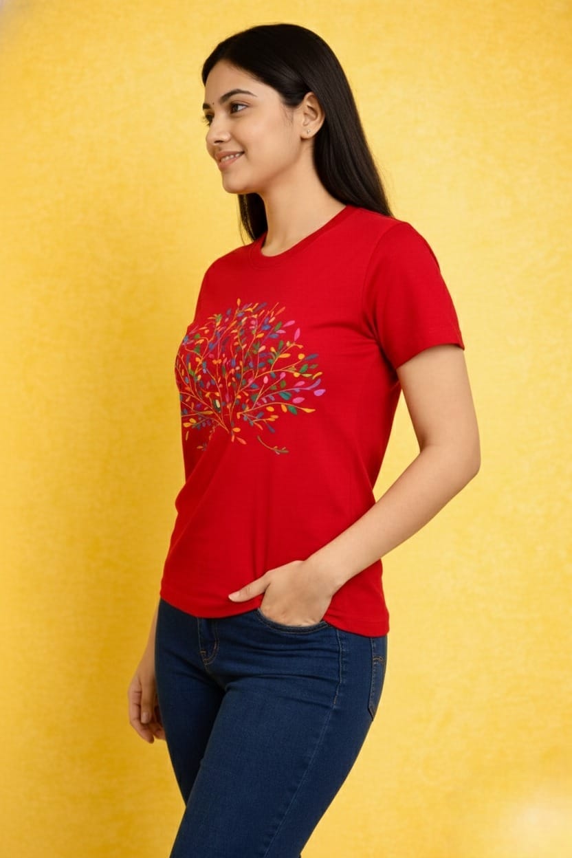 BeSpoken™ | Women’s Tree of Colors Graphic Tee