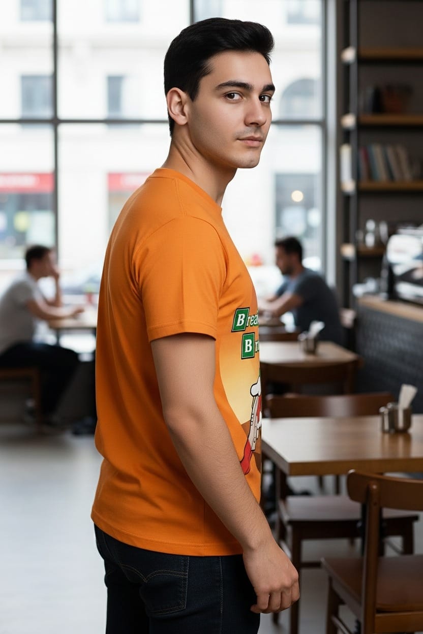 BeSpoken™ | Men’s Breaking Bricks Graphic T-Shirt