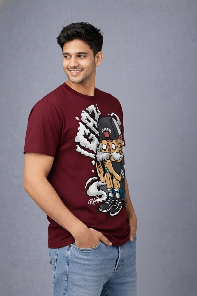 BeSpoken™ | Men’s Urban Smokes Graphic T-Shirt