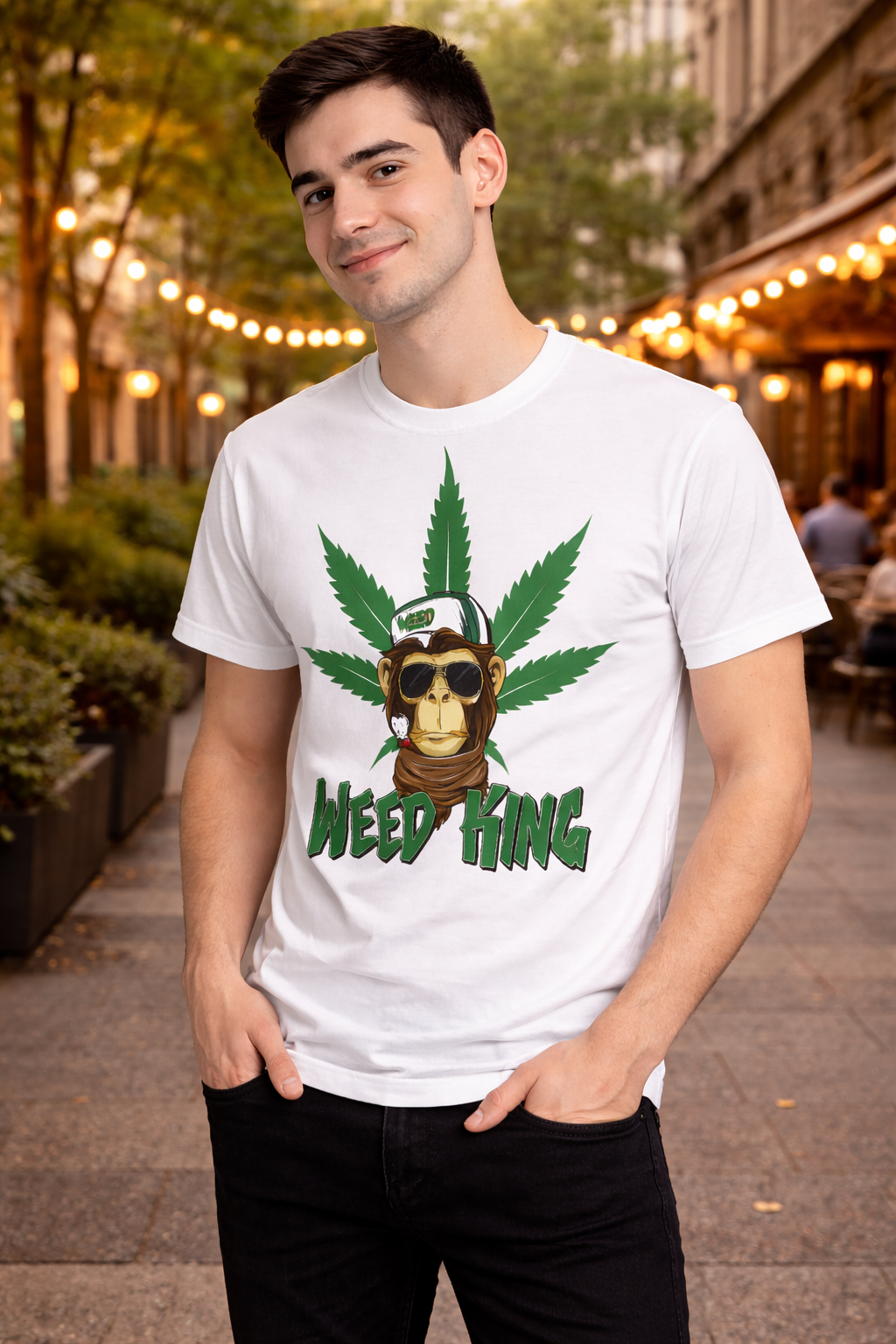 BeSpoken™ | Men’s Weed King Graphic T-Shirt