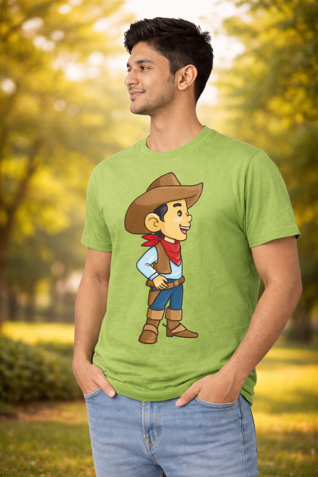 Men’s Little Cowboy Graphic T-Shirt