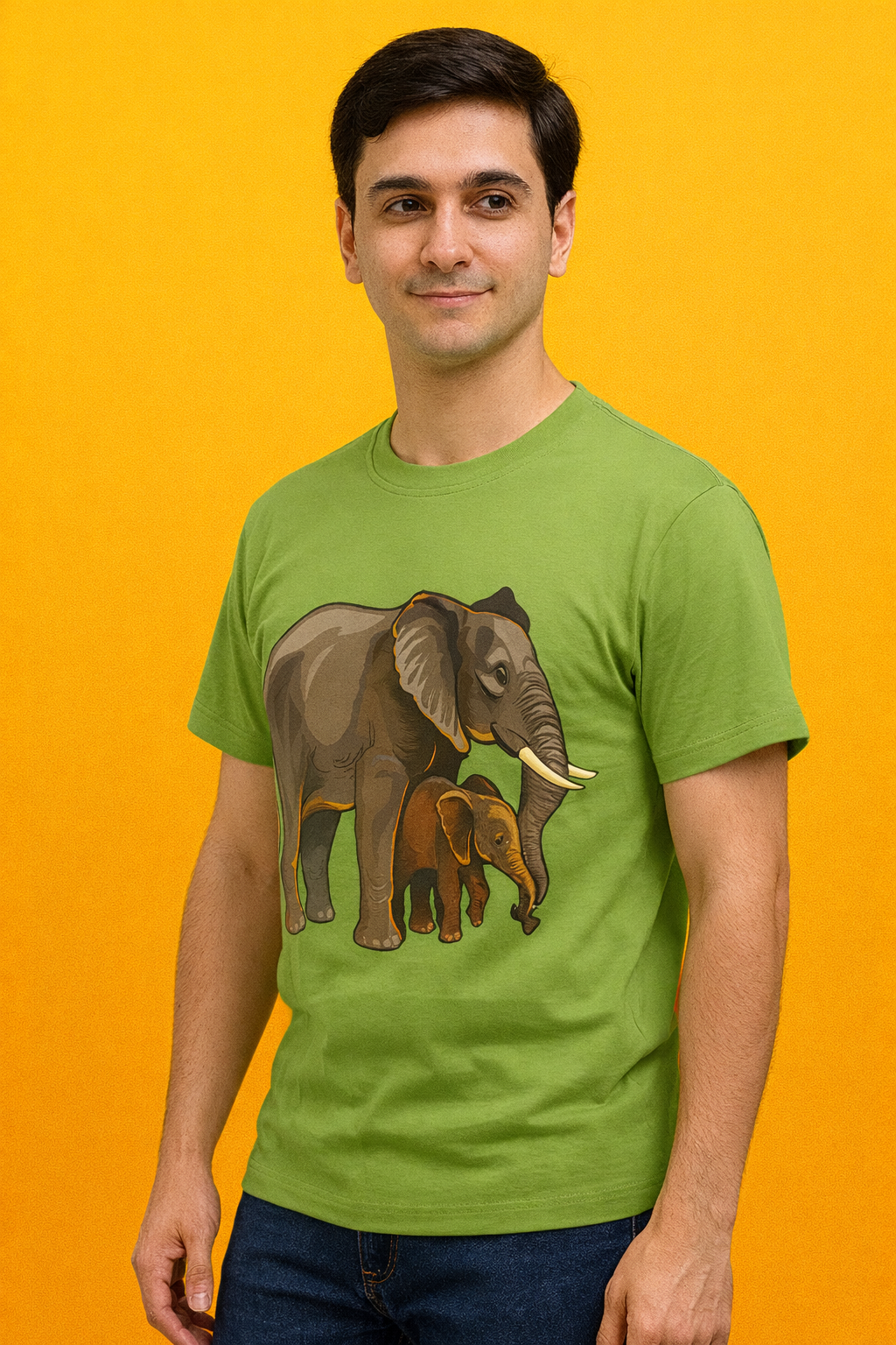 BeSpoken™ | Men’s Elephant Bond Graphic T-Shirt