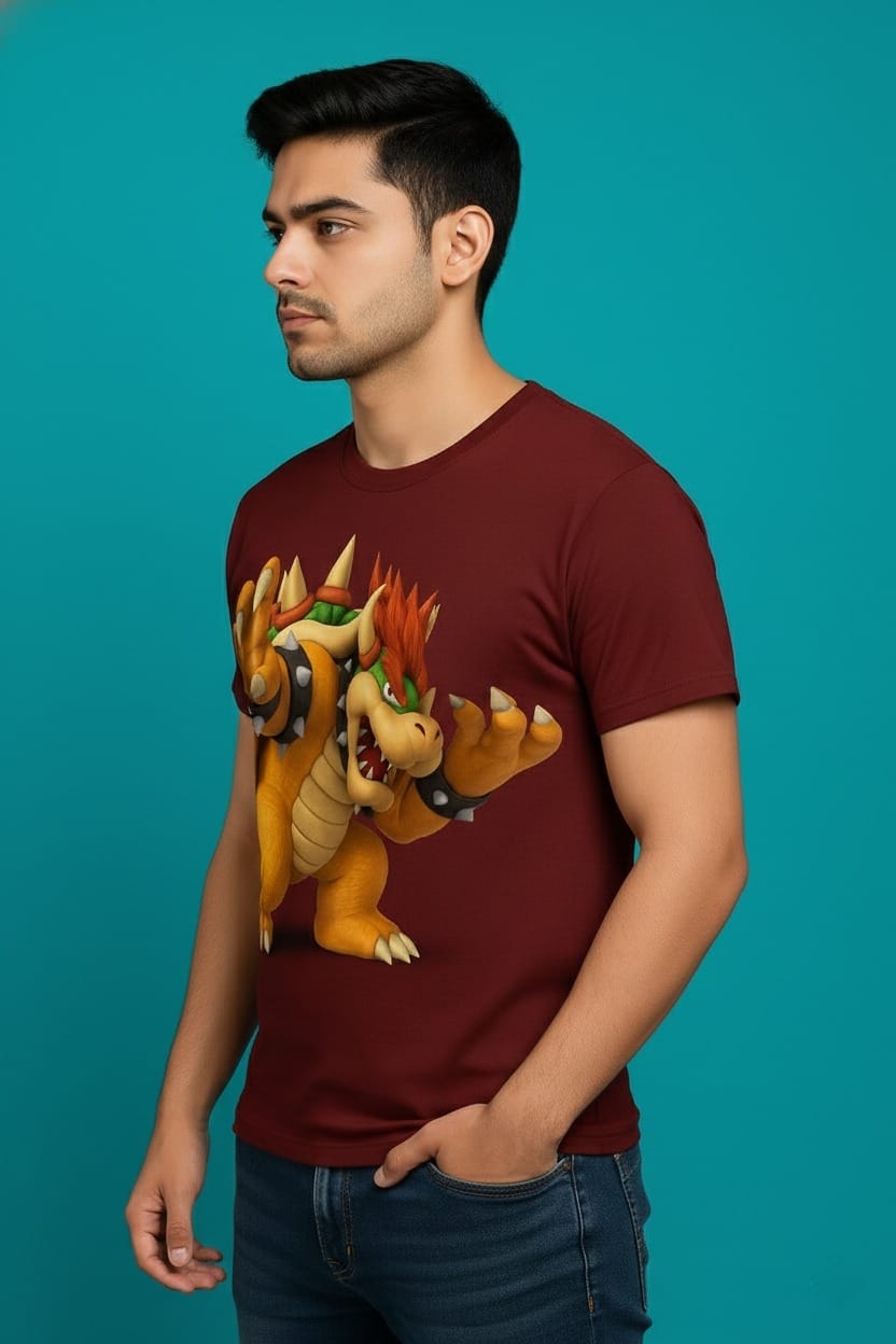 BeSpoken™ | Men’s Fire King Gaming Graphic T-Shirt
