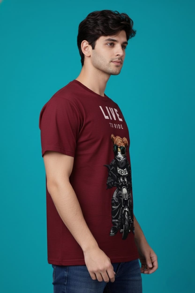 BeSpoken™ | Men’s Live to Ride Graphic T-Shirt