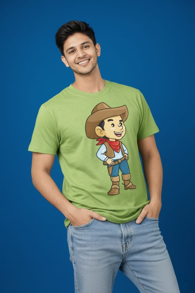 Men’s Little Cowboy Graphic T-Shirt