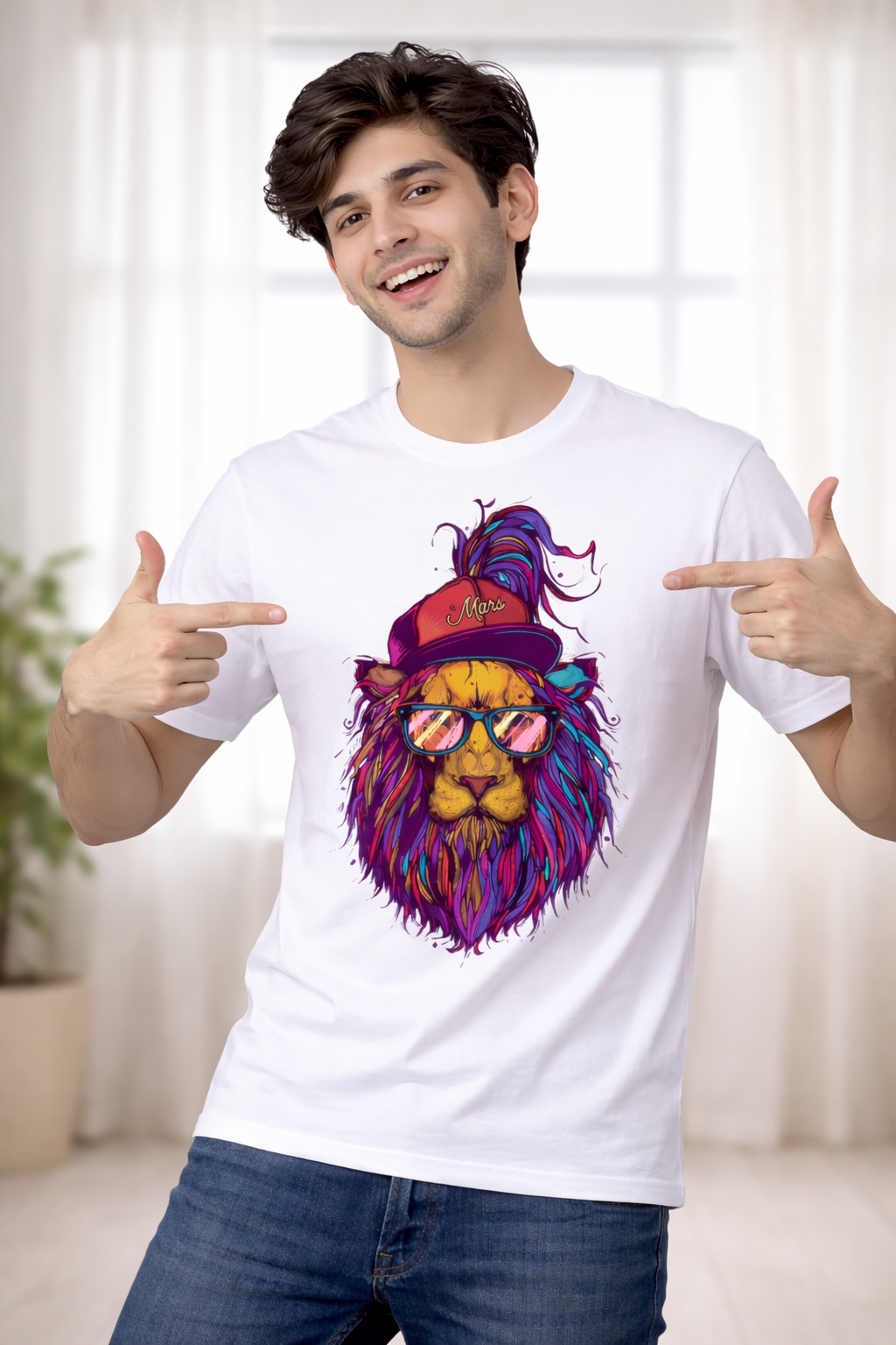 Men’s Roar in Color Graphic T-Shirt