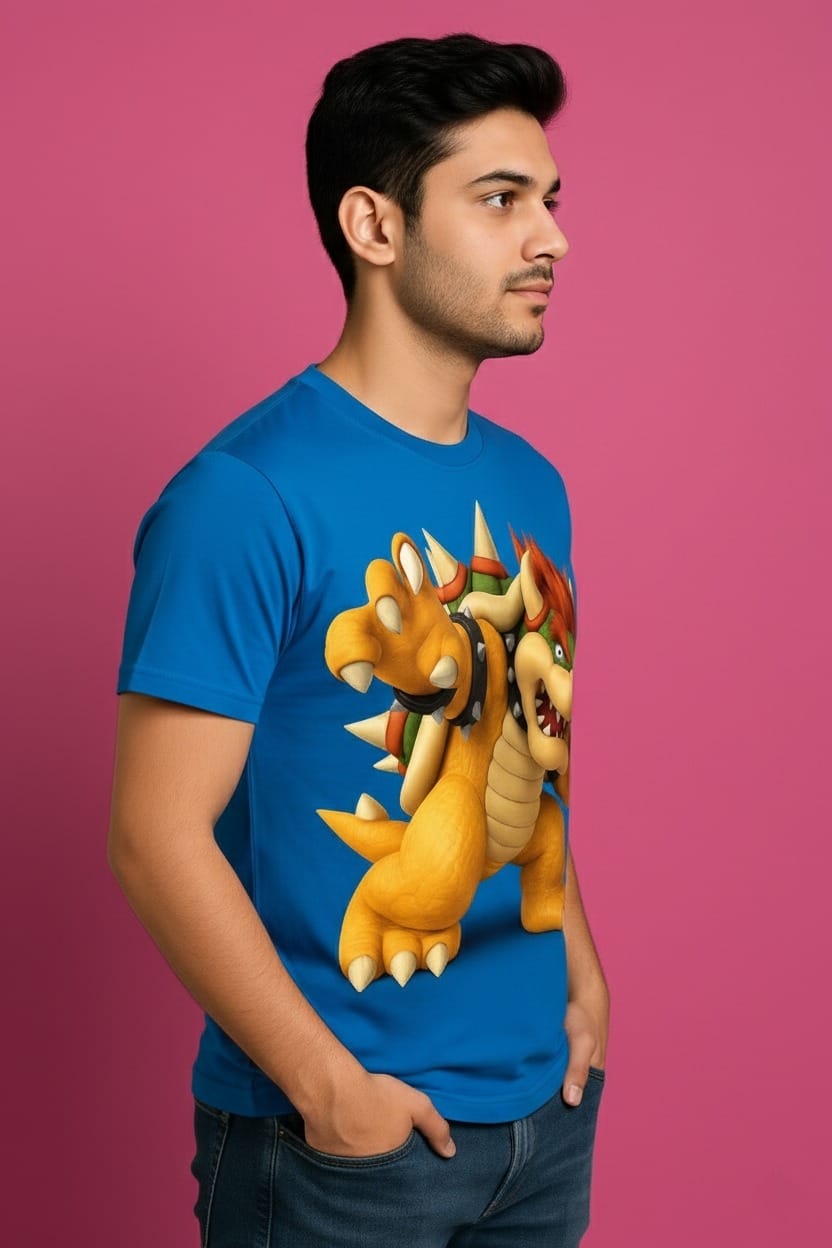 BeSpoken™ | Men’s Fire King Gaming Graphic T-Shirt