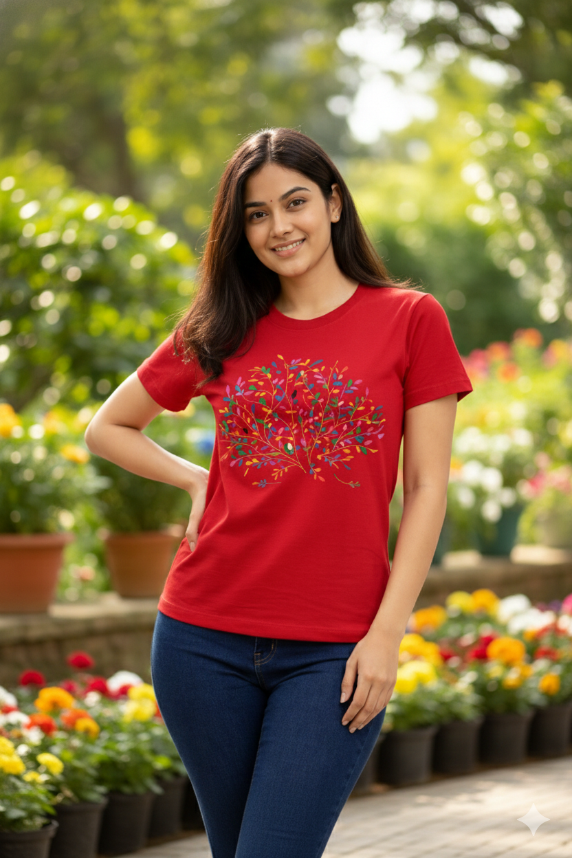 BeSpoken™ | Women’s Tree of Colors Graphic Tee