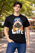 BeSpoken™ | Men’s Pug Life Graphic T-Shirt