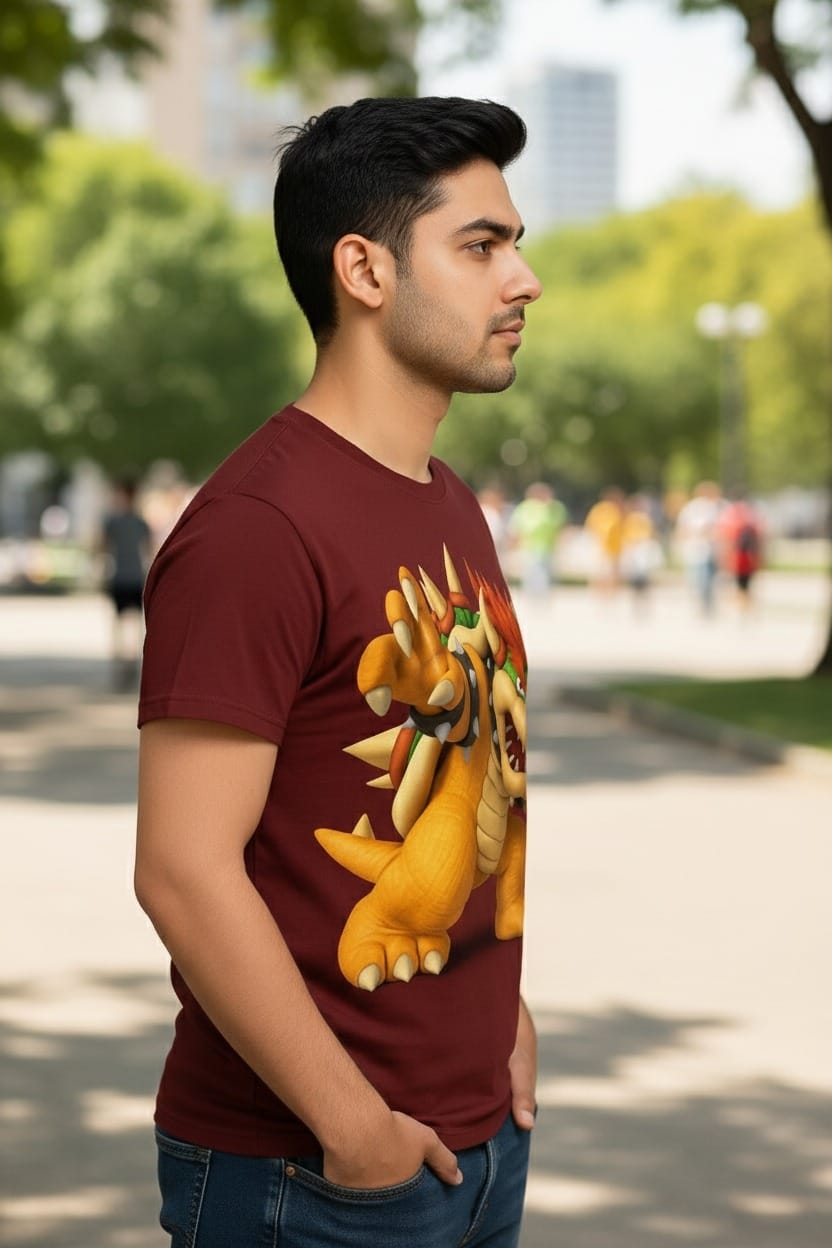 BeSpoken™ | Men’s Fire King Gaming Graphic T-Shirt