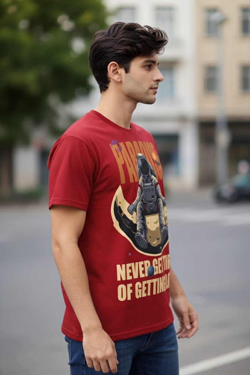 BeSpoken™ | Men’s Never Get Tired of Getting Lost Graphic T-Shirt