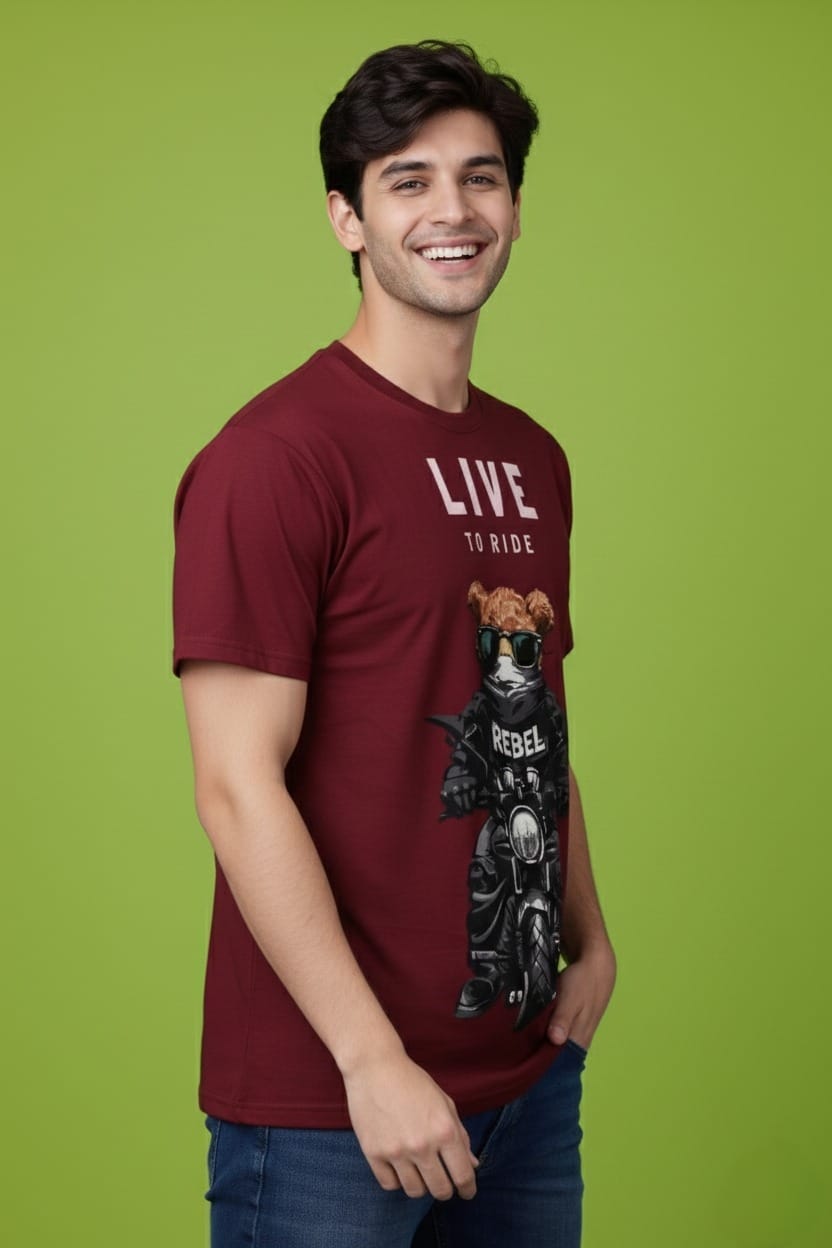 BeSpoken™ | Men’s Live to Ride Graphic T-Shirt