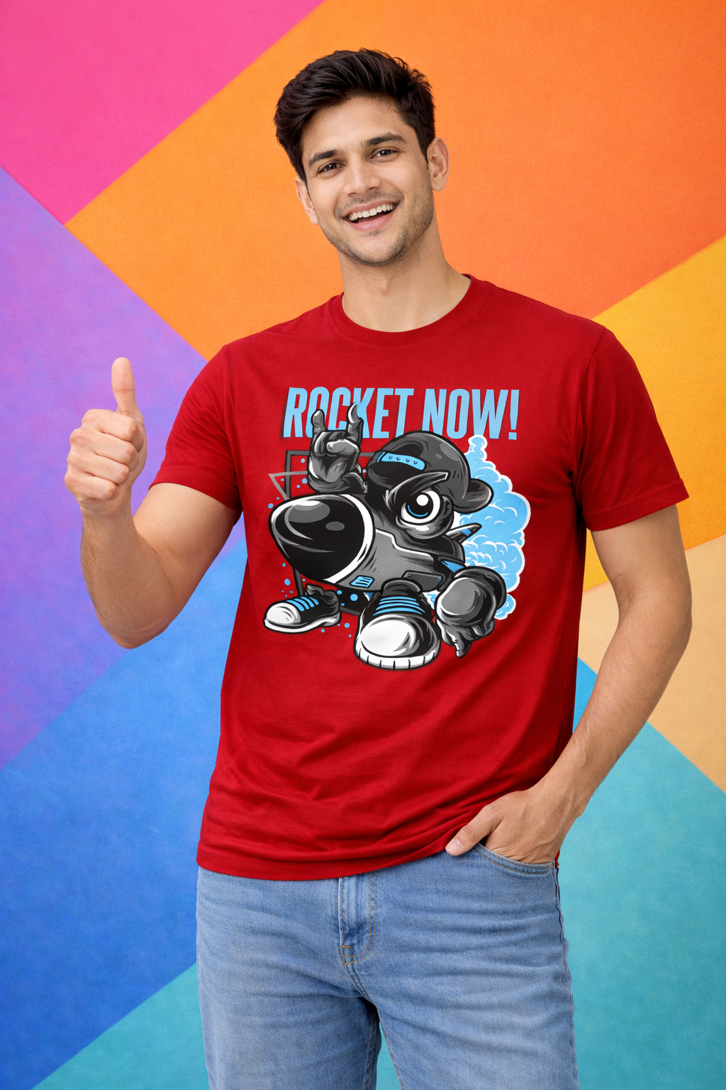 BeSpoken™ | Men’s Rocket Now! Graphic T-Shirt