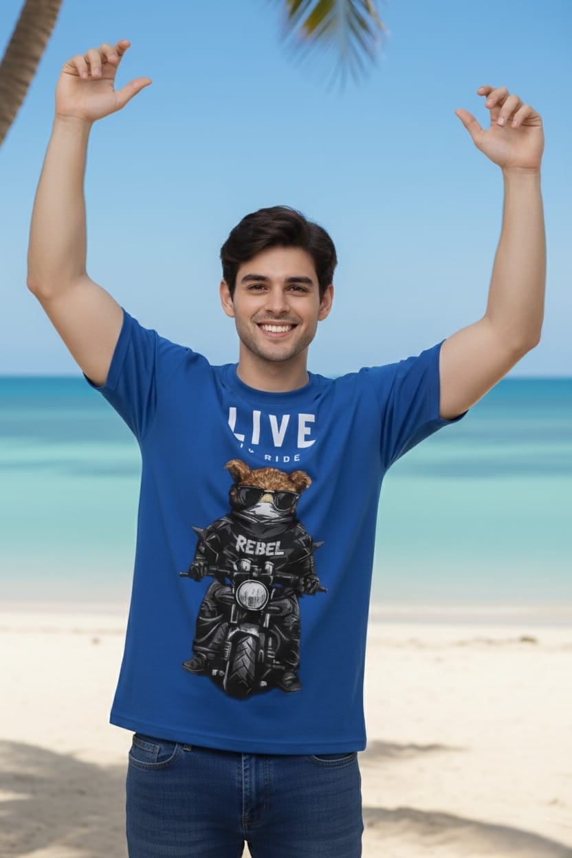 BeSpoken™ | Men’s Live to Ride Graphic T-Shirt