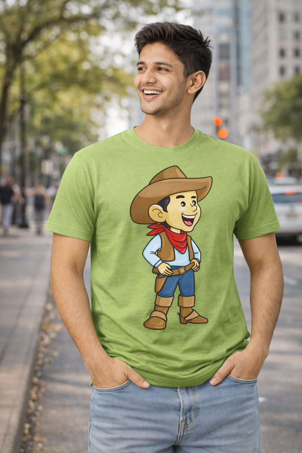 Men’s Little Cowboy Graphic T-Shirt